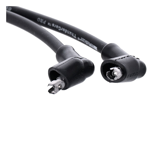 ThunderCore Pro spark plug wire set. Black
