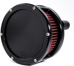 Feuling, BA Air Cleaner Kit, Black Finish, Red Filter