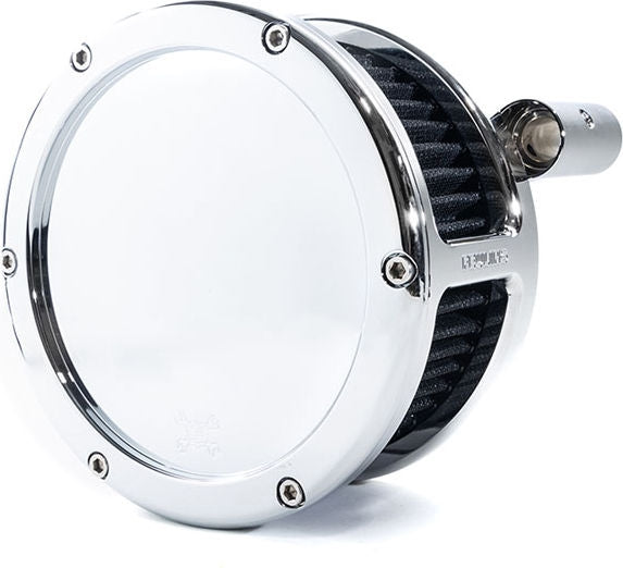 Feuling, BA Air Cleaner Kit, Chrome Finish, Black Filter