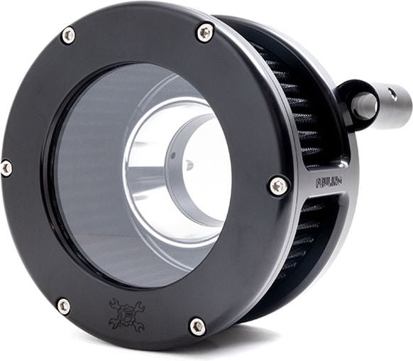 Feuling, BA Air Cleaner Kit, Black Finish, Black Filter