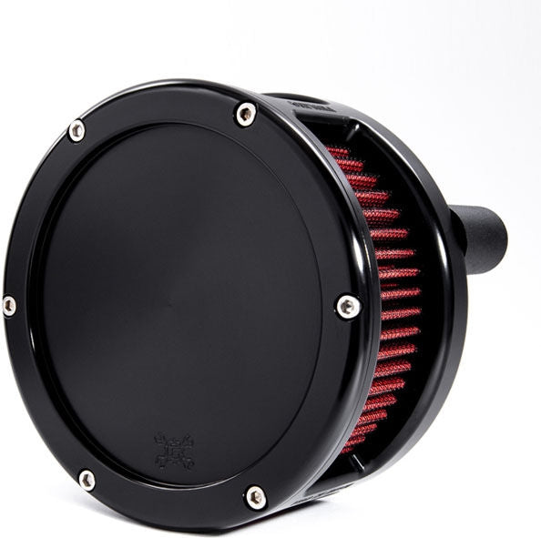 Feuling, BA Air Cleaner Kit, Black Finish, Red Filter
