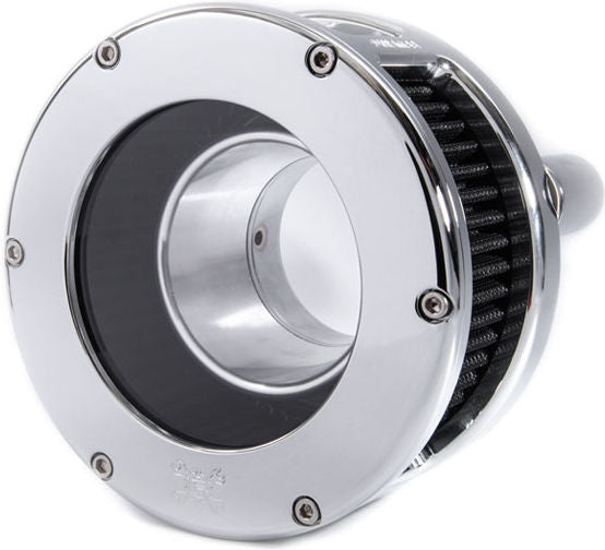 Feuling, BA Air Cleaner Kit, Chrome Finish, Black Filter