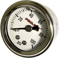 Feuling, Liquid Filled Pressure Gauge white