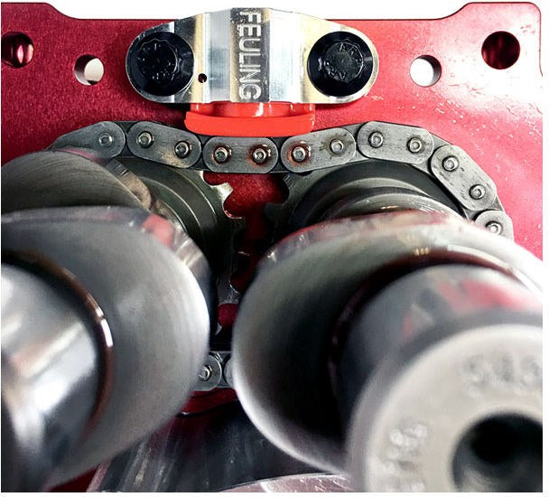Feuling, inner chain tensioner only