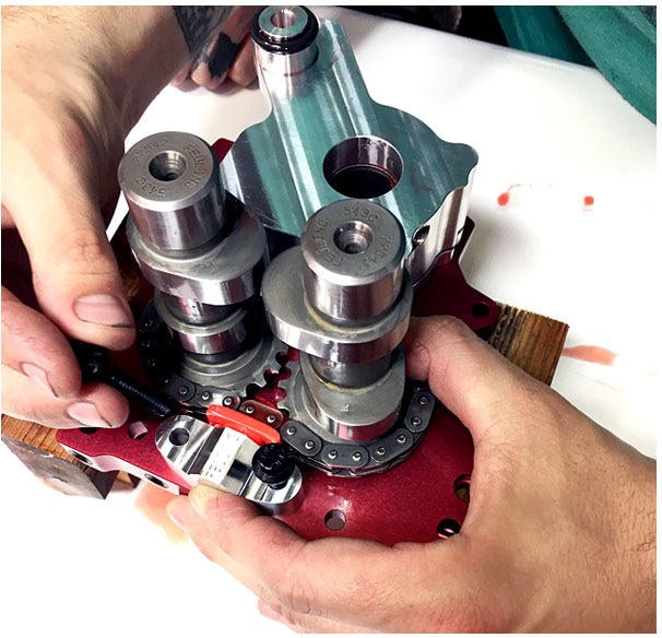 Feuling, inner chain tensioner only