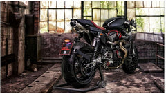 Free Spirits, Sportster license plate bracket kit. Black