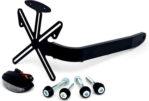Free Spirits, Sportster license plate bracket kit. Black