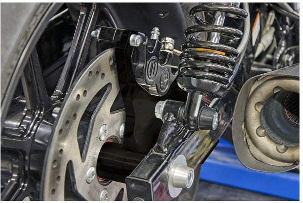 Free Spirits, XG caliper bracket. Rear