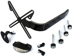 Free Spirits, XG Street license plate bracket kit. Black
