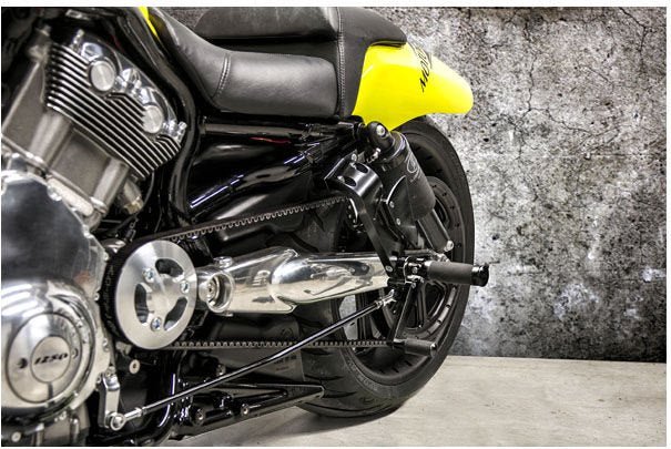 Free Spirits, rear set controls for V-Rod