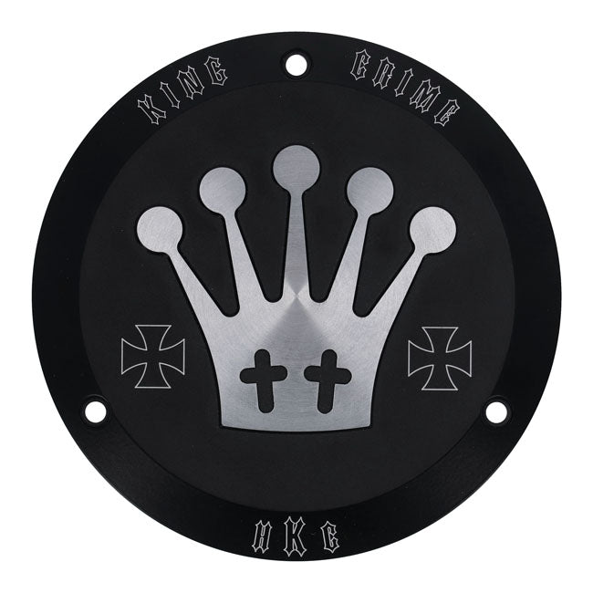 derby cover King Crime. Black