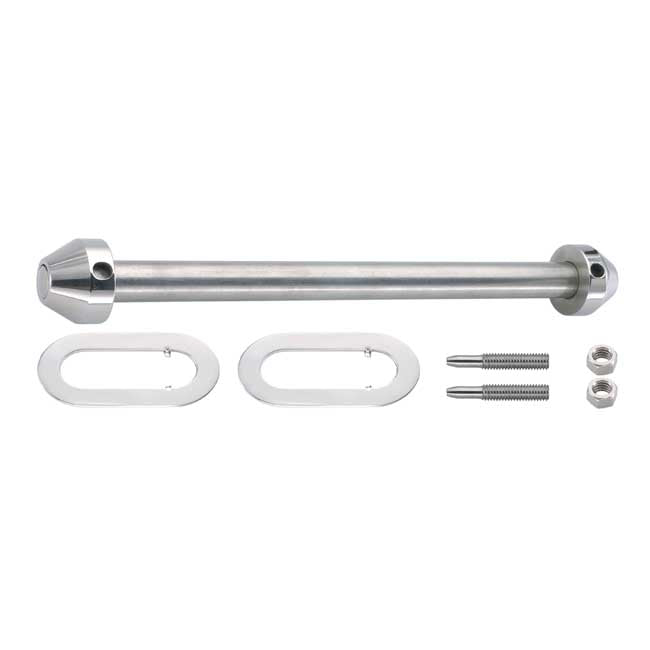 stainless wheel axle kit. 26.8cm
