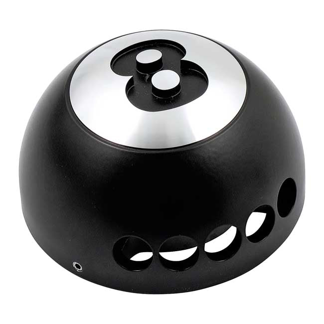 air cleaner kit. Eight Ball, black