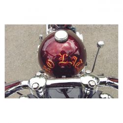 Kustom-Tech, Weld-In Gas Cap Aluminum Smooth