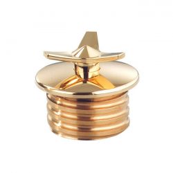 Kustom Tech, Spinner Gas Cap Non Vented Brass