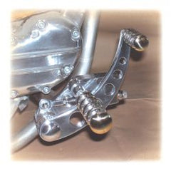 K-Tech, Vintage Style Forward Controls Polished & Brass