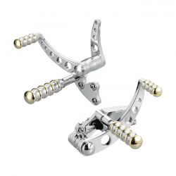 K-Tech, Vintage Style Forward Controls Polished & Brass