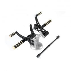 K-Tech, Vintage Style Forward Controls Black & Brass