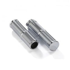 Kustom Tech, FL Handlebar Grip Set Chromed Aluminum