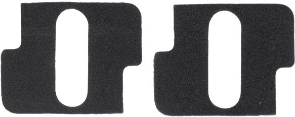 Rubber battery pad set