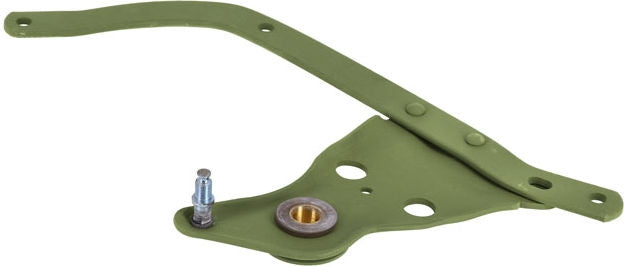 Side bar, floorboard. Left. Green