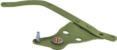 Side bar, floorboard. Left. Green