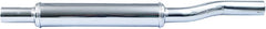 WL Flathead muffler, no baffle. chrome
