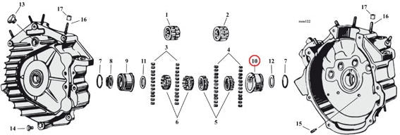 Pinion shaft bushing. Std. size