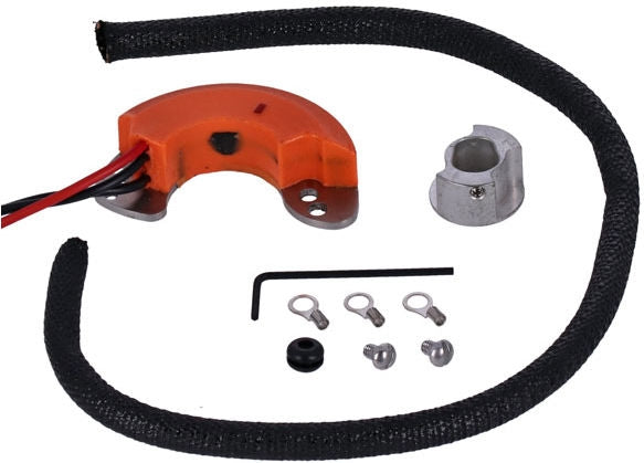 V-Tronic, electronic ignition for 6 & 12V. Hand advance