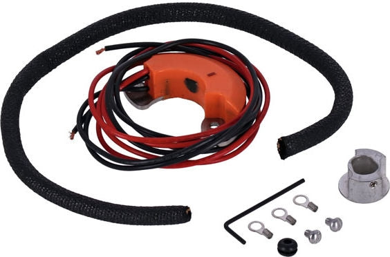 V-Tronic, electronic ignition for 6 & 12V. Hand advance