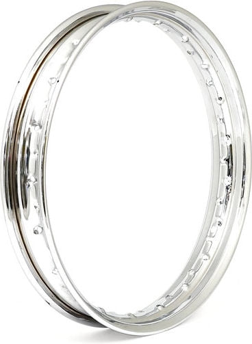 WL wheel rim 2.15x18. Chrome plated steel