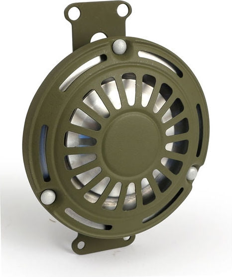 Reproduction 5-1/2" Springer horn. Painted. 6-Volt