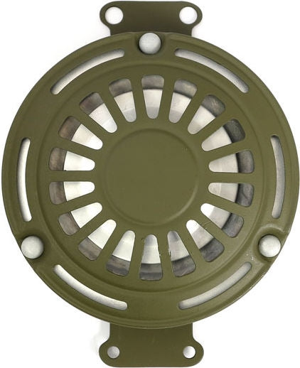 Reproduction 5-1/2" Springer horn. Painted. 6-Volt