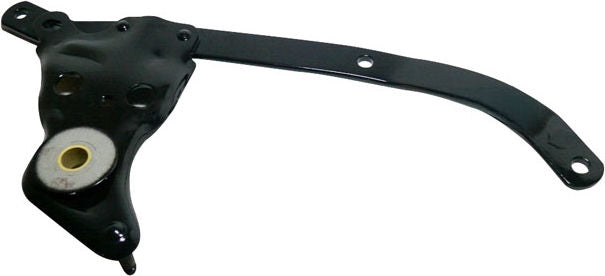 Side bar, floorboard. Left. Black