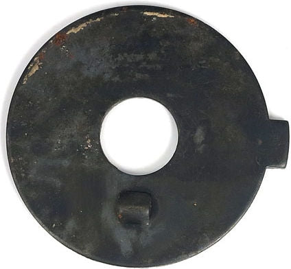 Friction disc, steel. Black