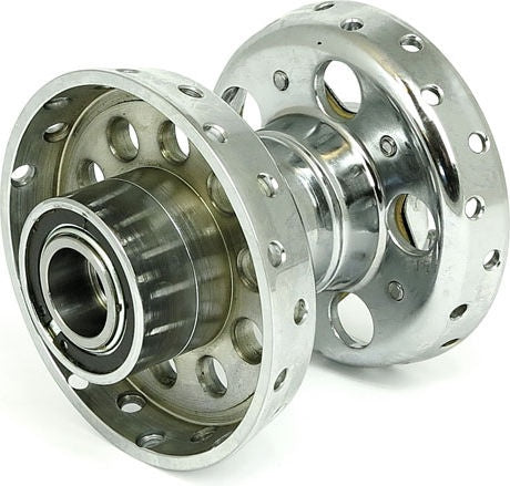 Custom Star hub, for OEM axle. Chrome with chrome star