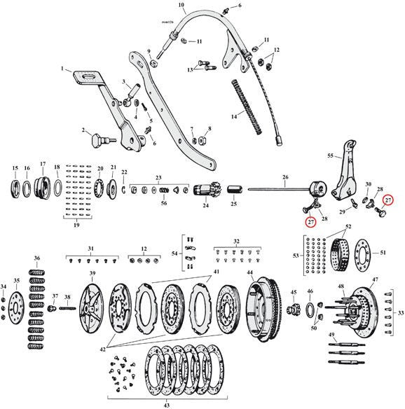 SCREW, CLUTCH RELEASE LEVER