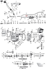 Lock screw, shifter cam shaft