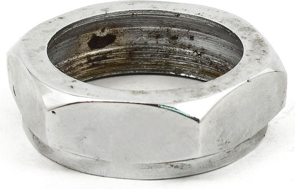 Nut, inlet packing. Chrome