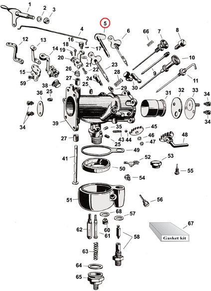 Air intake shaft, with screws