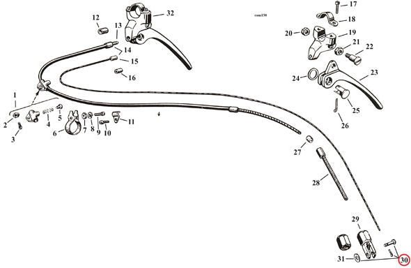 Clevis pin/washer/cotter pin kit
