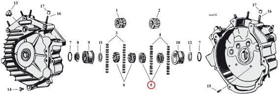 RETAINER, PINION SHAFT ROLLER