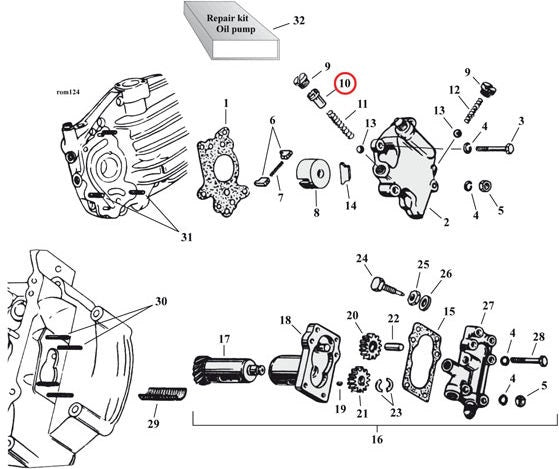 ADJUSTING SCREW, BY-PASS VALVE