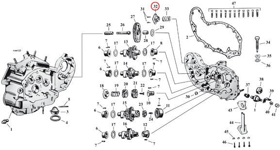 SEAL RING, OIL SEPARATOR