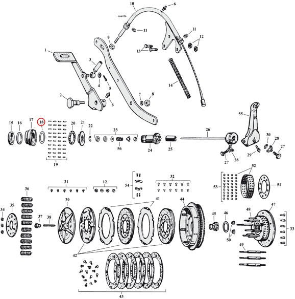 THRUST WASHER, CLUTCH GEAR BEARING
