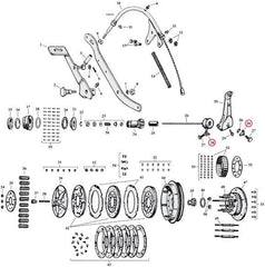 LOCKWASHER, CLUTCH RELEASE LEVER