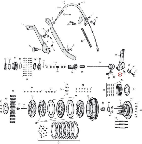 GREASE FITTING, CLUTCH RELEASE LEVER