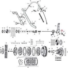 SPRING WASHER, CLUTCH RELEASE LEVER