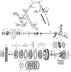 NUT, CLUTCH GEAR