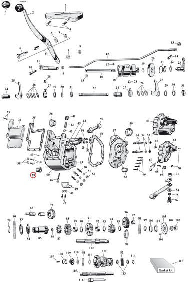 BUSHING, COUNTERSHAFT. LEFT